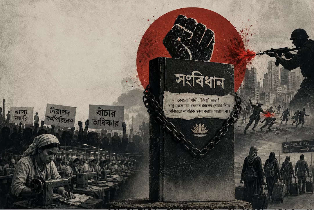 বুলেটের শূন্য বণ্টন হোক সংবিধানের প্রথম শর্ত