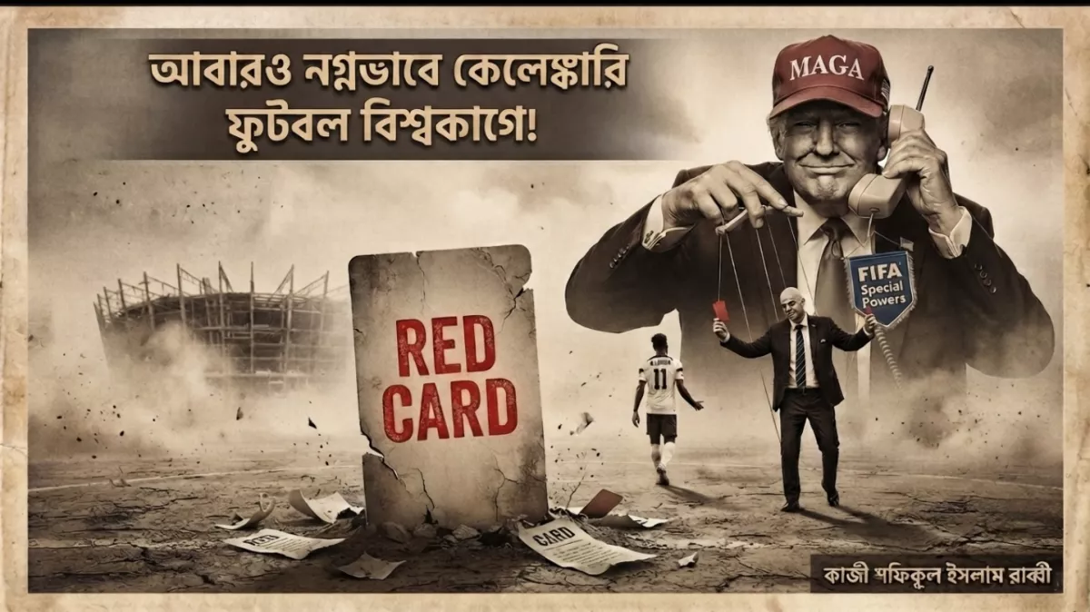 আবারও নগ্নভাবে কেলেঙ্কারি ফুটবল বিশ্বকাপে!