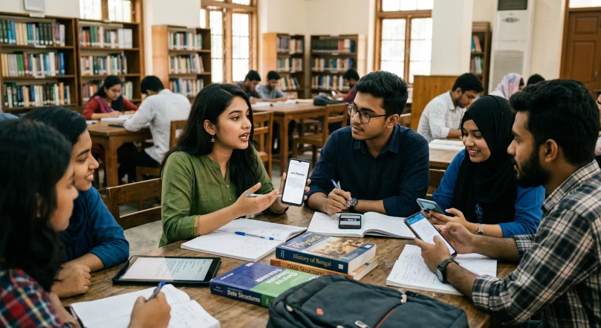 পড়াশোনায় মোবাইল ফোন ব্যবহার নিয়ে শিক্ষার্থীদের ভাবনা।