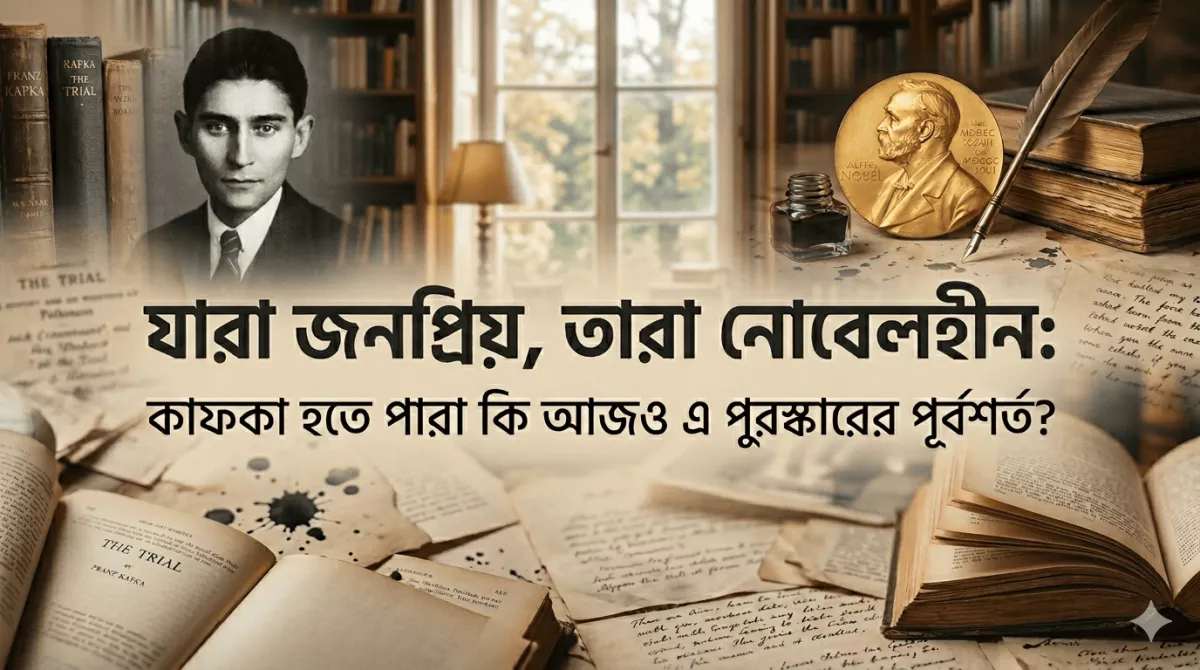 যারা জনপ্রিয়, তারা নোবেলহীন: কাফকা হতে পারা কি আজও এ পুরস্কারের পূর্বশর্ত?