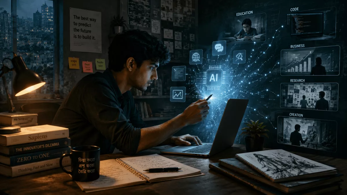 AI আপনার চাকরি নেবে কি না, প্রশ্নটা আসলে সেটা নয়