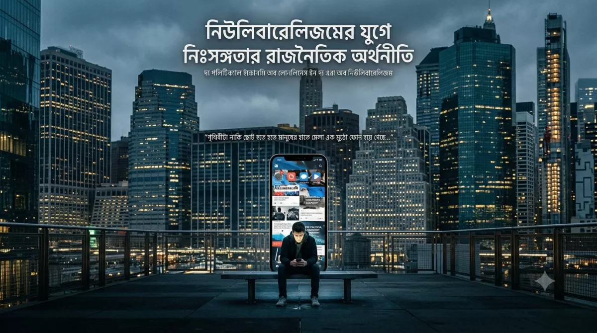 নিউলিবারেলিজমের যুগে নিঃসঙ্গতার রাজনৈতিক অর্থনীতি! 