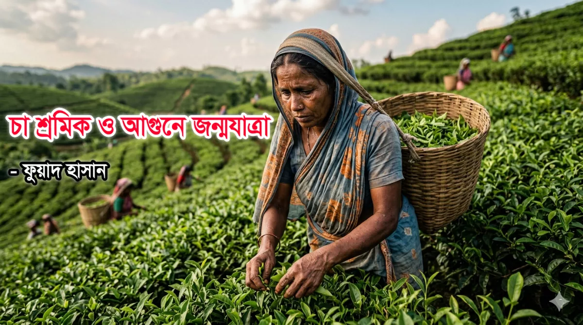 চা শ্রমিক ও আগুনে জন্মযাত্রা