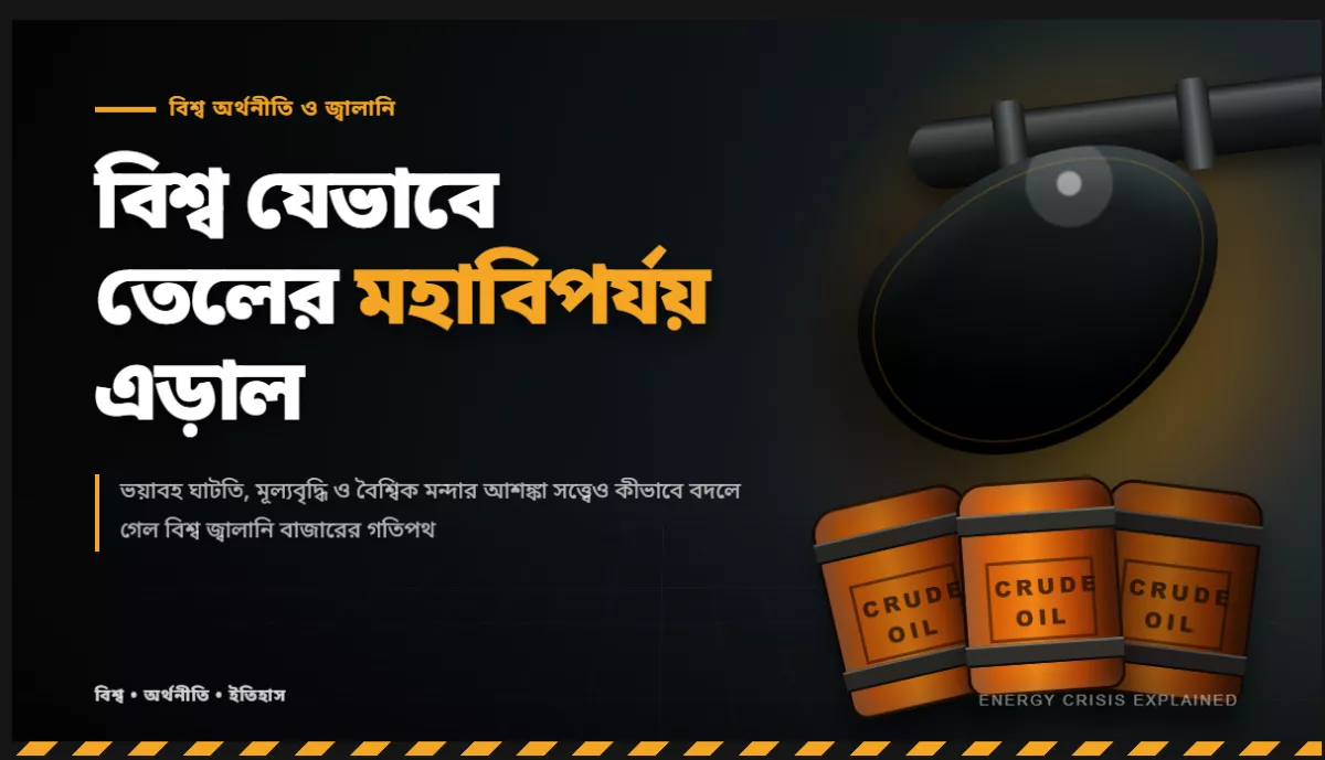 বিশ্ব যেভাবে তেলের মহাবিপর্যয় এড়াল