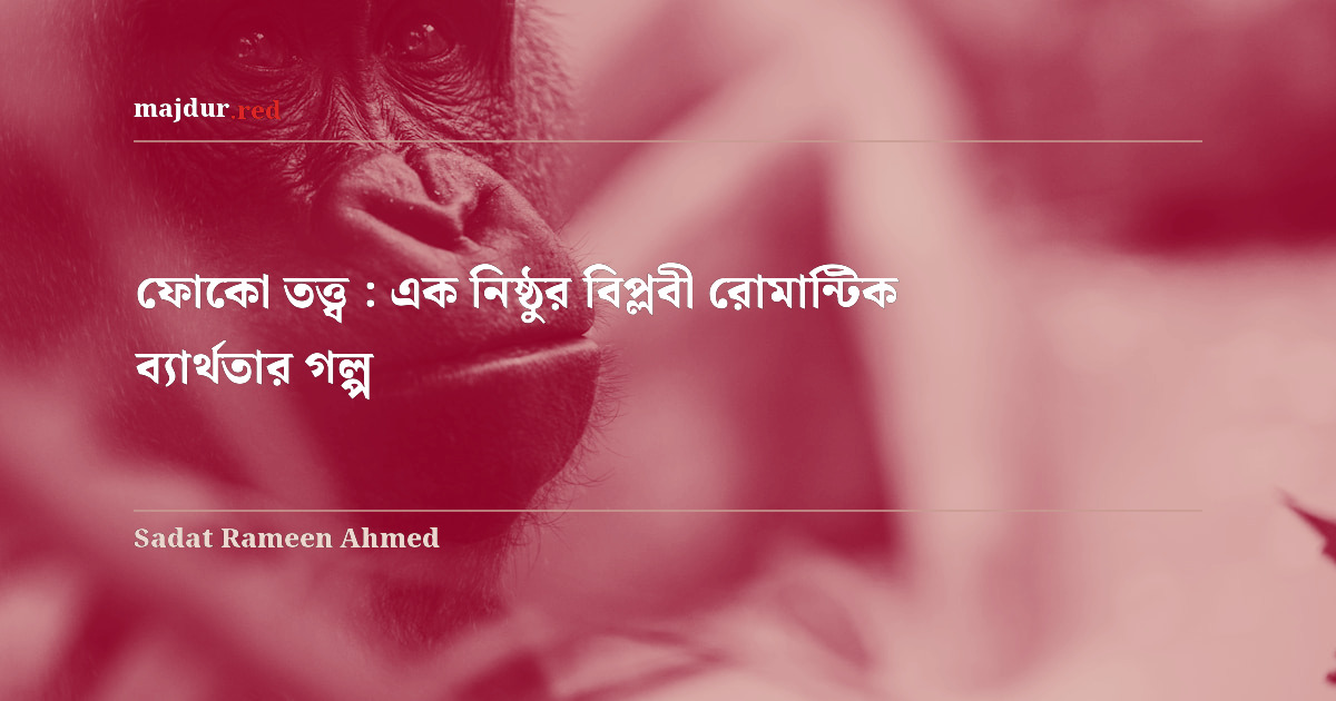 ফোকো তত্ত্ব : এক নিষ্ঠুর বিপ্লবী রোমান্টিক ব্যার্থতার গল্প 
